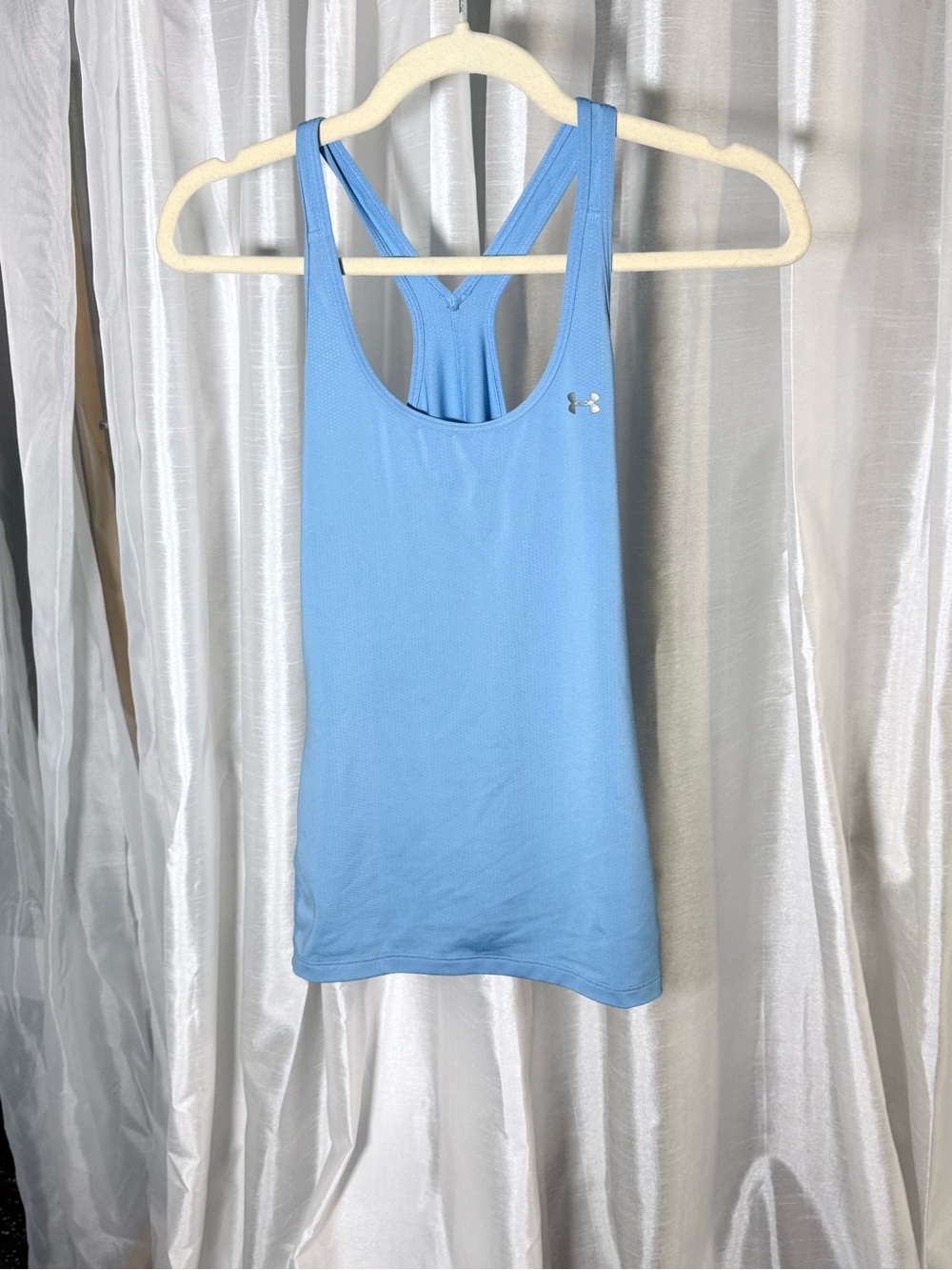Under Armour Sky Blue Racerback Athletic Tank